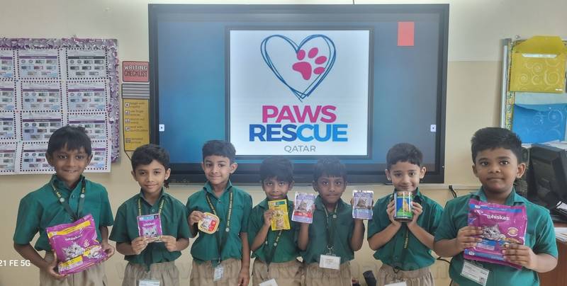 Class Preparatory Paws Donation Drive 2024_25